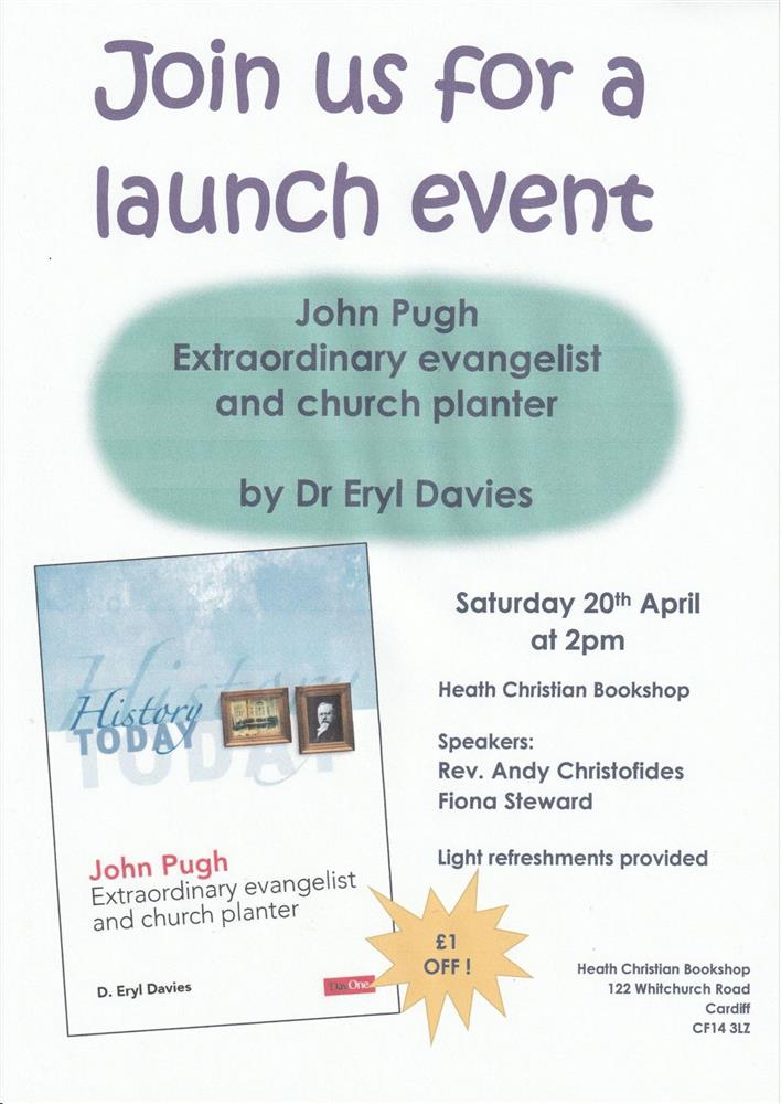 John Pugh event poster